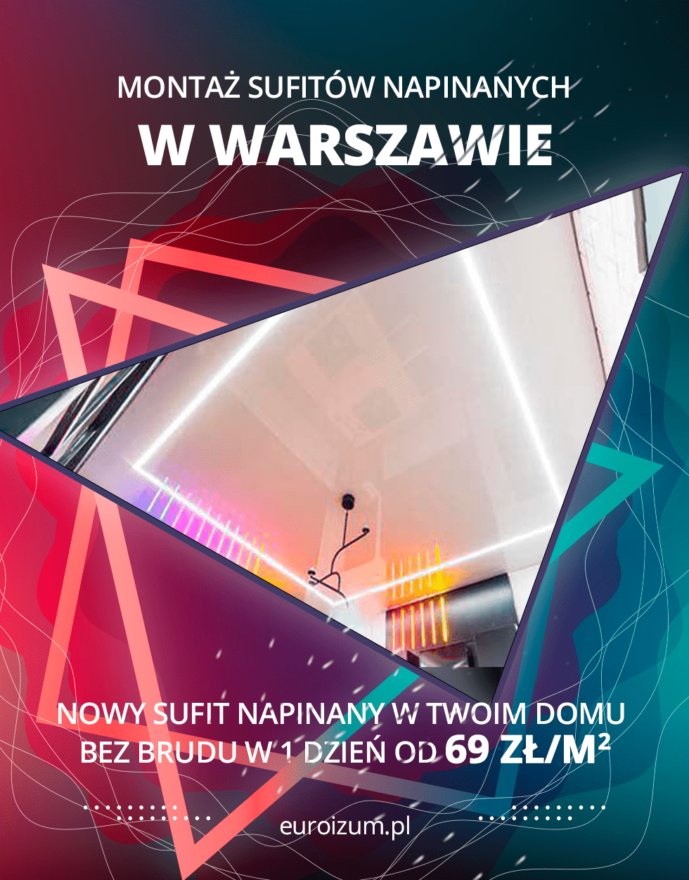 Sufity napinane Warszawa, Polska. Ceny i zdjęcia - IZUM Sufity napinane Warszawa, Polska. Ceny i zdjęcia - IZUM